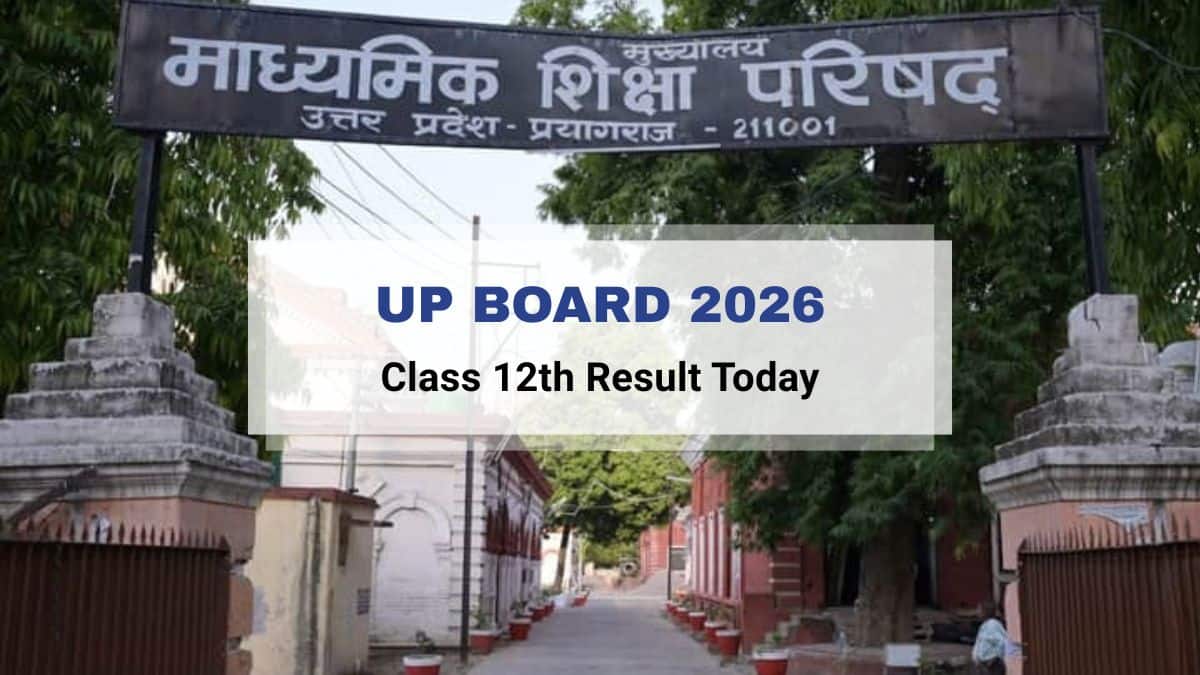 UP Board 12th Result 2026 Declared Today for 24.91 Lakh Students