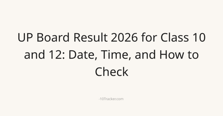 UP Board Result 2026 for Class 10 and 12: Date, Time, and How to Check